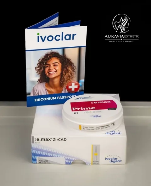 Ivoclar zirconia material packaging and passport